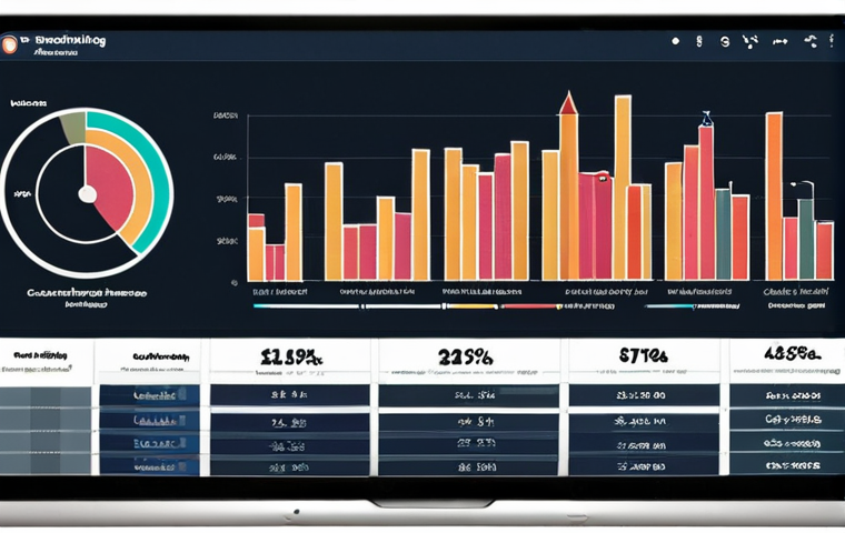 **

Data analysis leading to actionable insights. A digital marketing dashboard displays customer behavior analytics, future trends prediction, and campaign performance improvements enabled by AI, shown with visual charts and graphs. Arabic cultural elements subtly integrated in the background.

**