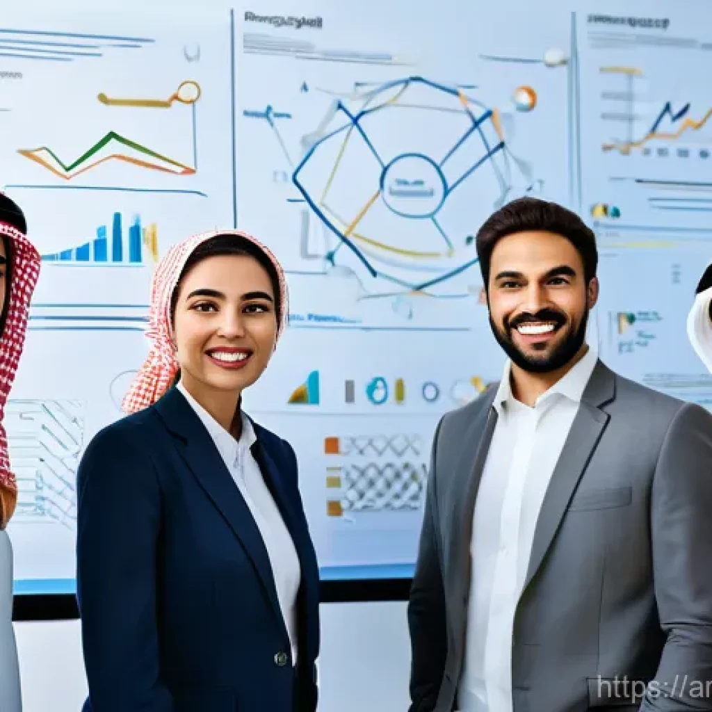 마케팅관리사 시험 주제별 공부법 - **Prompt 1: Strategic Marketing Vision**
    A dynamic, eye-level shot of a diverse team of 5-7 mark...
